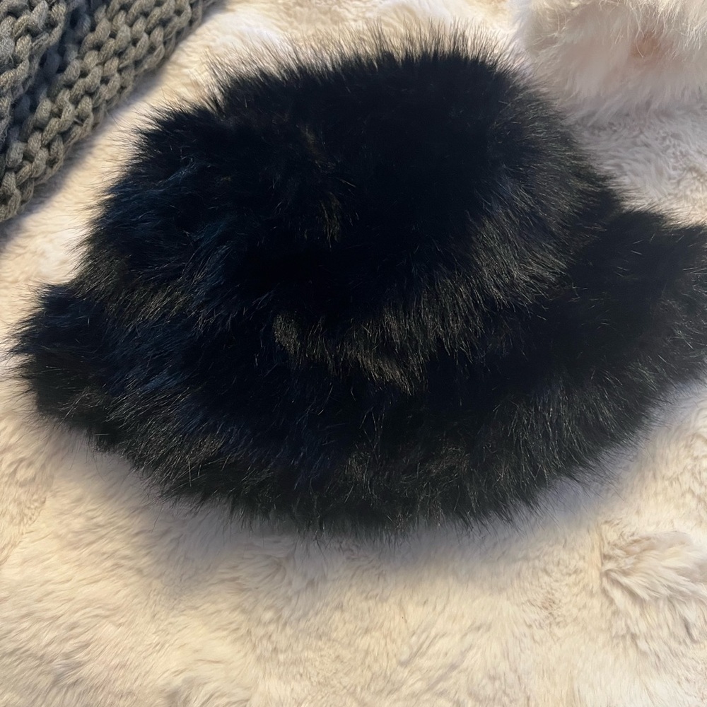 Free People Unreal Faux Fur Bucket Hat